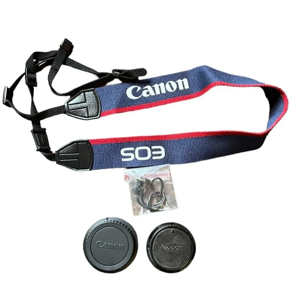 Canon EOS Rebel 2000 35mm SLR Film Camera, 2 Lenses/Filters/Strap/Camera Bag